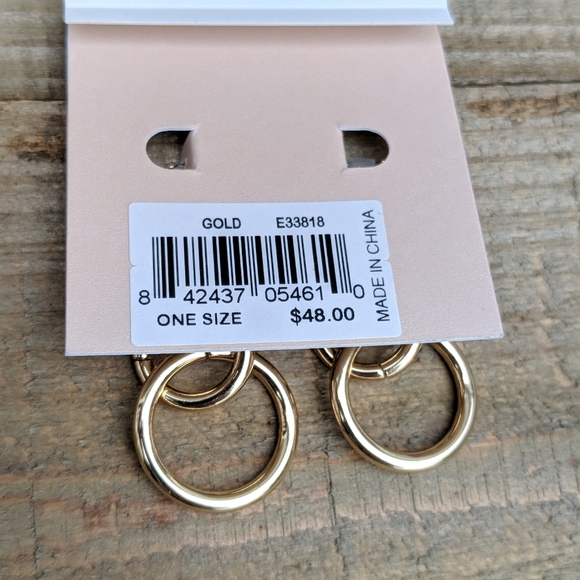 Rebecca Minkoff drop ring earrings NWT - Picture 5 of 7